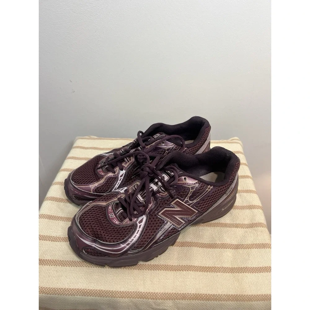 New Balance 740 Womens 8 Classic Crimson Deep Plum U740HL2 Sneakers